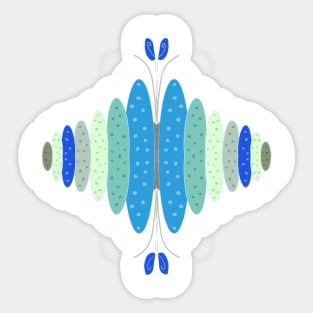 Butterfly Cookie Sticker